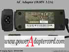 18.85V 3.2A 45W Max. (3-prong) 204434-001 341809-001 341809-101 247843-101 18.85V 3.2A 45W Max. (3-prong) 204434-001 341809-001 341809-101 247843-101