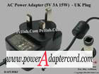 5V 2A 10W Round Barrel 1.7/4.0mm UK Pluge HAPU05B3 5V 2A 10W Round Barrel 1.7/4.0mm UK Pluge HAPU05B3
