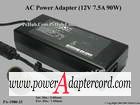 12V 7.5A 90W Round Barrel with Pin 3-prong PA-1900-33 12V 7.5A 90W Round Barrel with Pin 3-prong PA-1900-33
