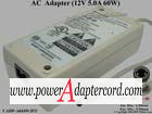 12V 5A 60W Barrel 5.5/2.5mm 2-Prong UADP-A044WJPZ 12V 5A 60W Barrel 5.5/2.5mm 2-Prong UADP-A044WJPZ